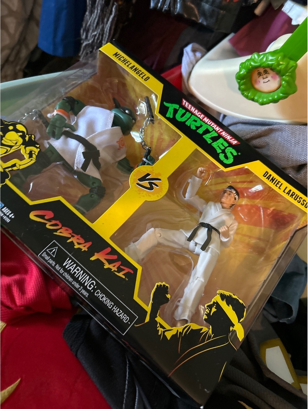 NECA Teenage Mutant Ninja Turtles vs Cobra Kai Action Figure 2-Pack